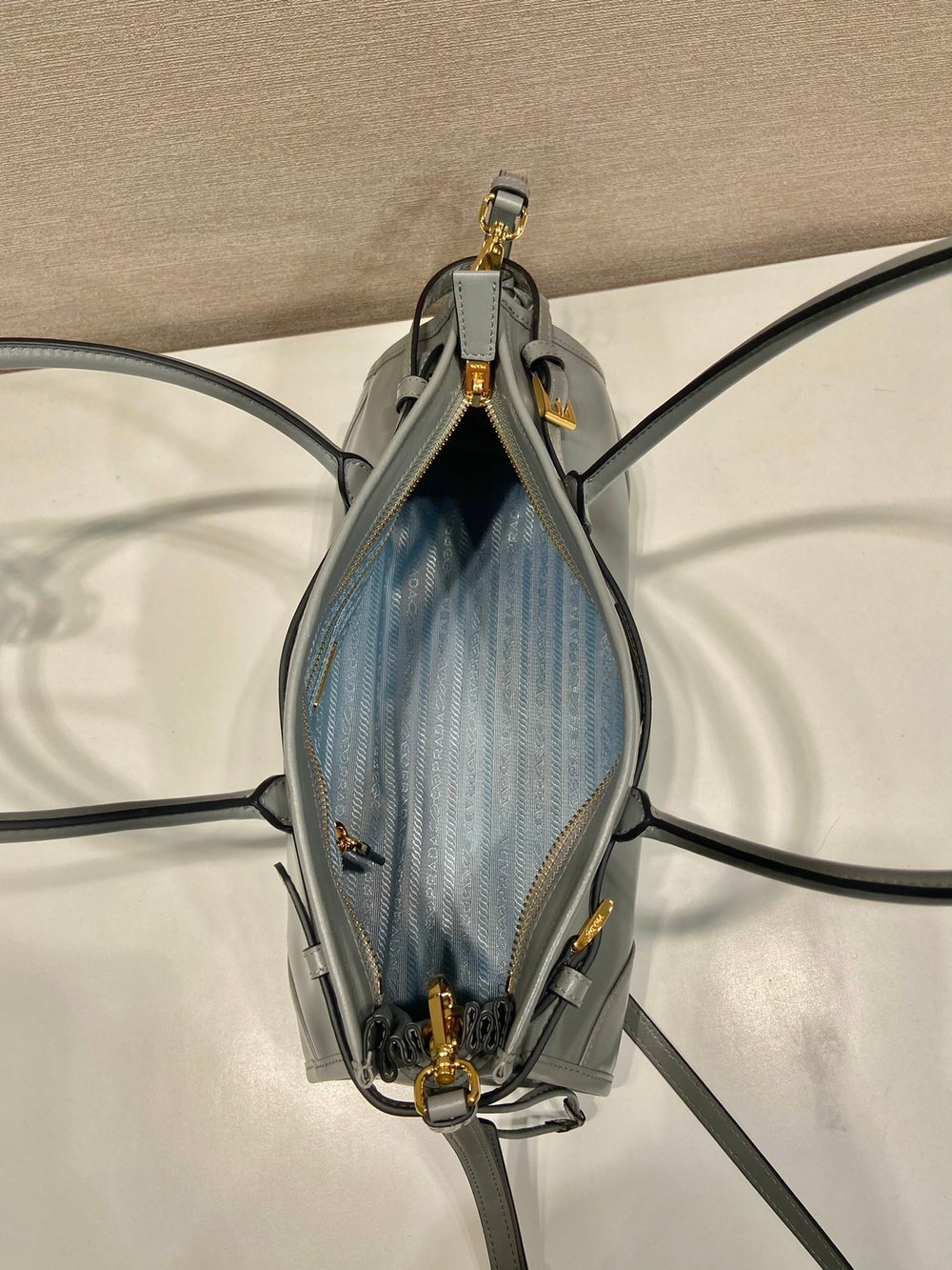 Prada Medium Leather Handbag 32 cm