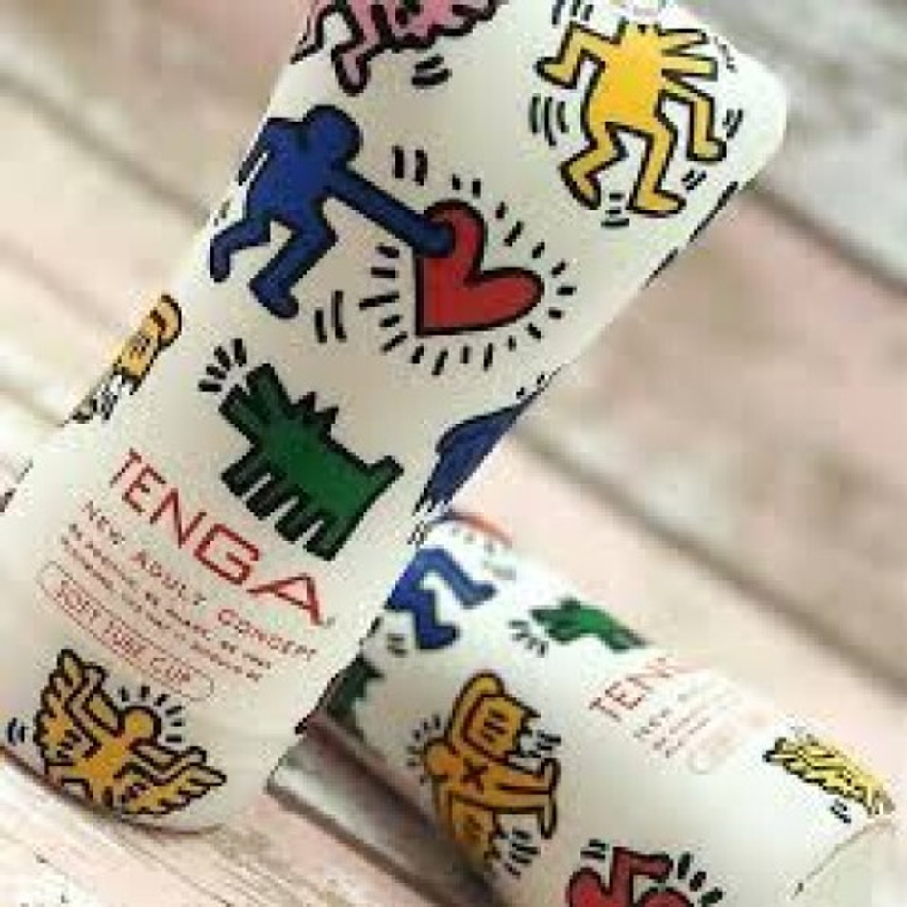 Мастурбатор SOFT CASE CUP TENGA & Keith Haring