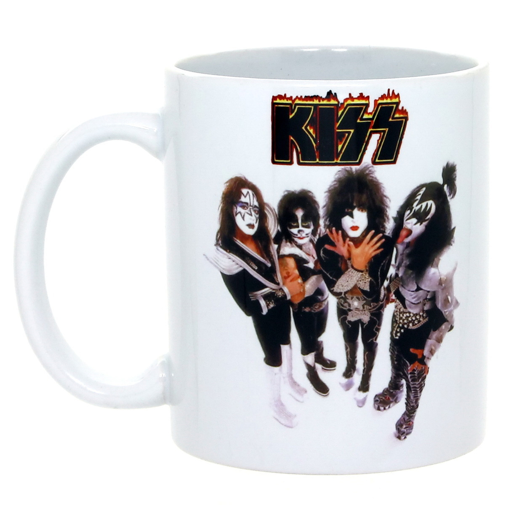 Кружка керамическая KISS