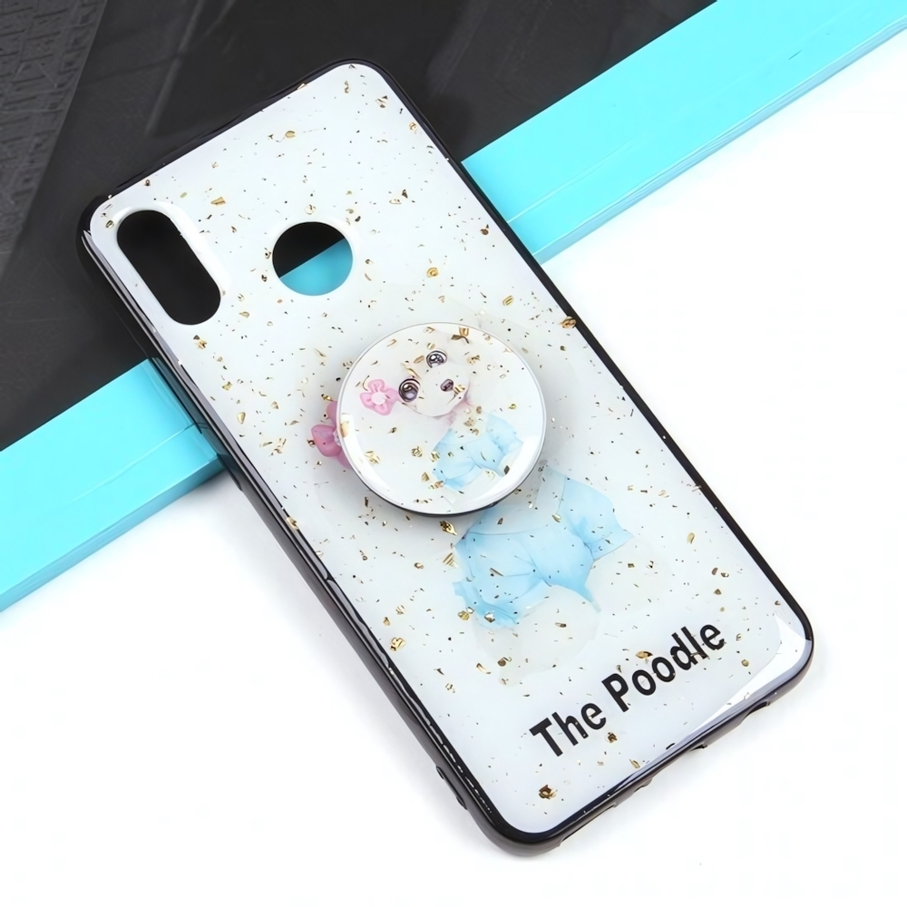 Чехол ТПУ с попсокетом для Huawei Nova 3, 010898