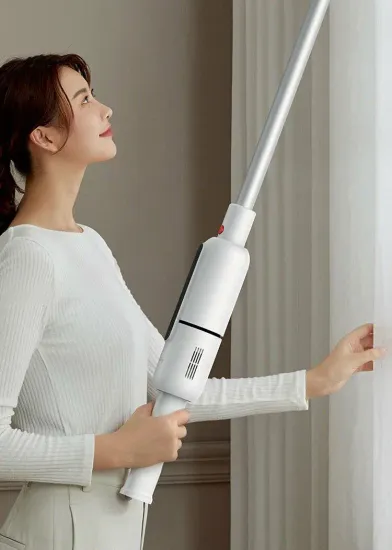 Пылесос вертикальный Deerma VC55, белый