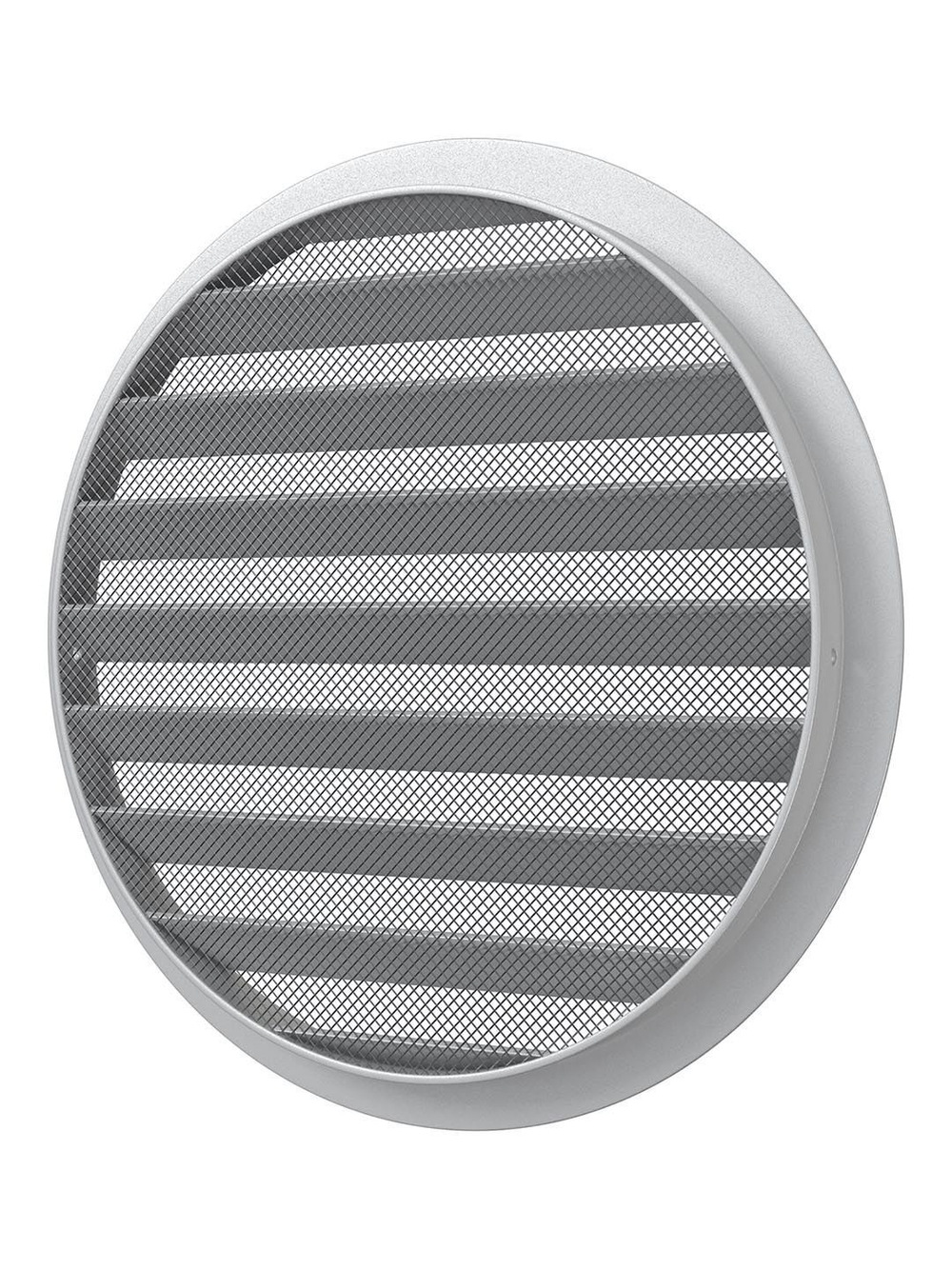 Решетка вентиляционная РКМ фланец D250 сетка D275 алюминий ERA