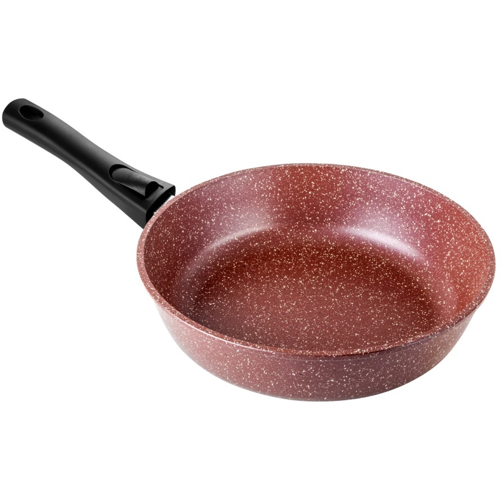 Сковорода 24*6,5см «Шоколад» со съемной ручкой с2453аш
