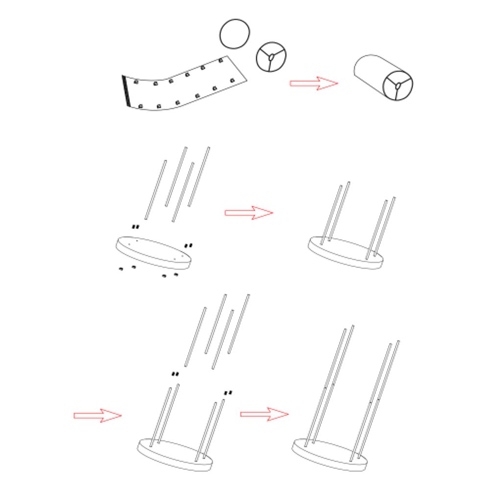Торшер светильник Rivoli Bianca D7041-502 1 * Е27 60 Вт классика | Rivoli