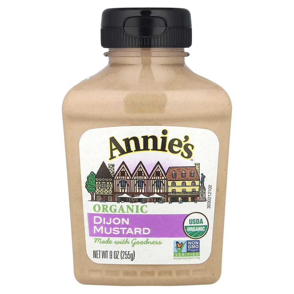 Annie's Naturals, Органика, Дижонская горчица, 9 унций (255 г)