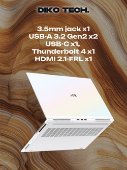 Ноутбук Honor MagicBook Pro 16 2025 / Ultra 9 285H / RTX 5070 / 32G / 1T / WHITE