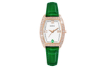 KANGOL Simple Collection Quartz Movement Leather Strap Watch Women"s Watch White Dial KANGOL K905