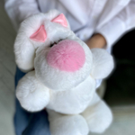 зайка из натурального меха