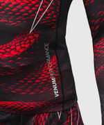 Рашгард Venum Matupa Black/Red/Silver L/S