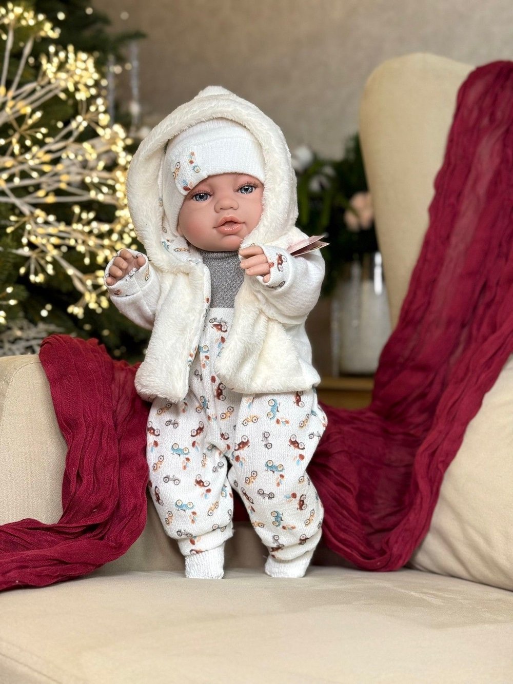 Кукла Berbesa виниловая 42см Recien Nacido (5126K)