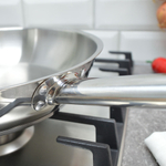 Сковорода 28см Общепит без крышки, корпус 0,6мм индукция ТРС 3,5мм