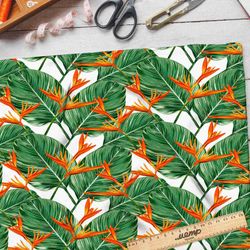 Ткань флис цветок стрелиция