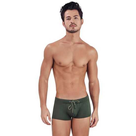 Мужские плавки зеленые Clever Moda SPELL SWIMSUIT BOXER 147610