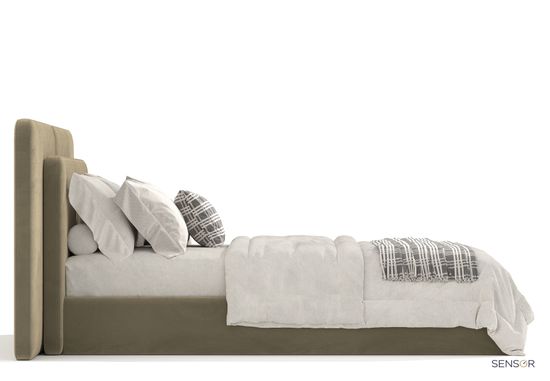 Кровать Амбрера c широким изголовьем