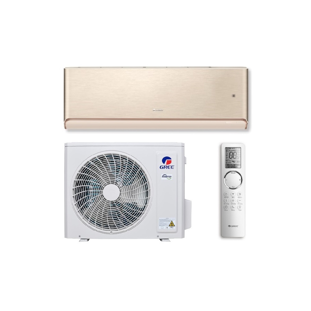Сплит-система Gree AIRY inverter R32 GOLD (champagne) GWH24AVEXF-K6DNA1A