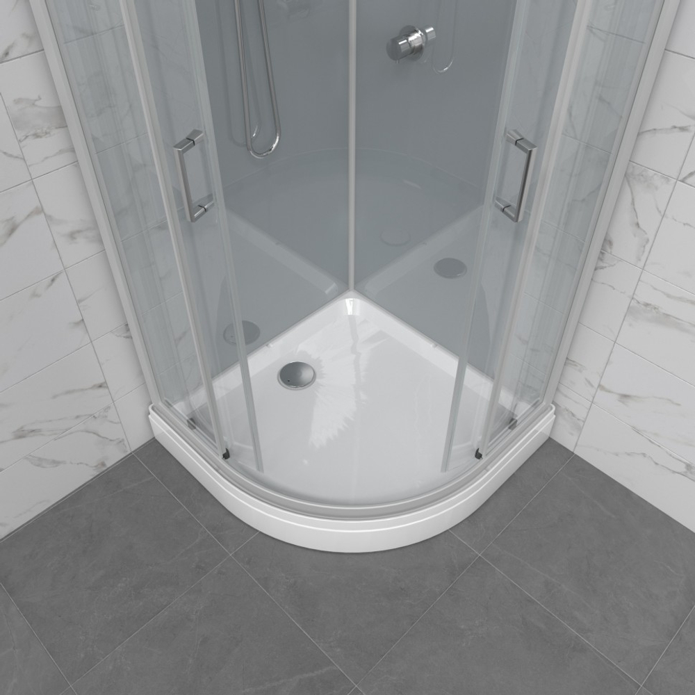 Душевая Кабина Прайм-Сатин 90*90 А без крыши