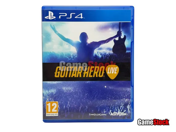PS4 Guitar Hero Live (только диск) (Б/У, Английская версия, CUSA-02410)