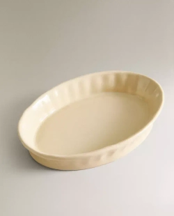 ZARA HOME МЫЛЬНИЦА ДЛЯ ВАННОЙ С РЕЛЬЕФНЫМ УЗОРОМ, РОЗОВАТО-БЕЖЕВЫЙ