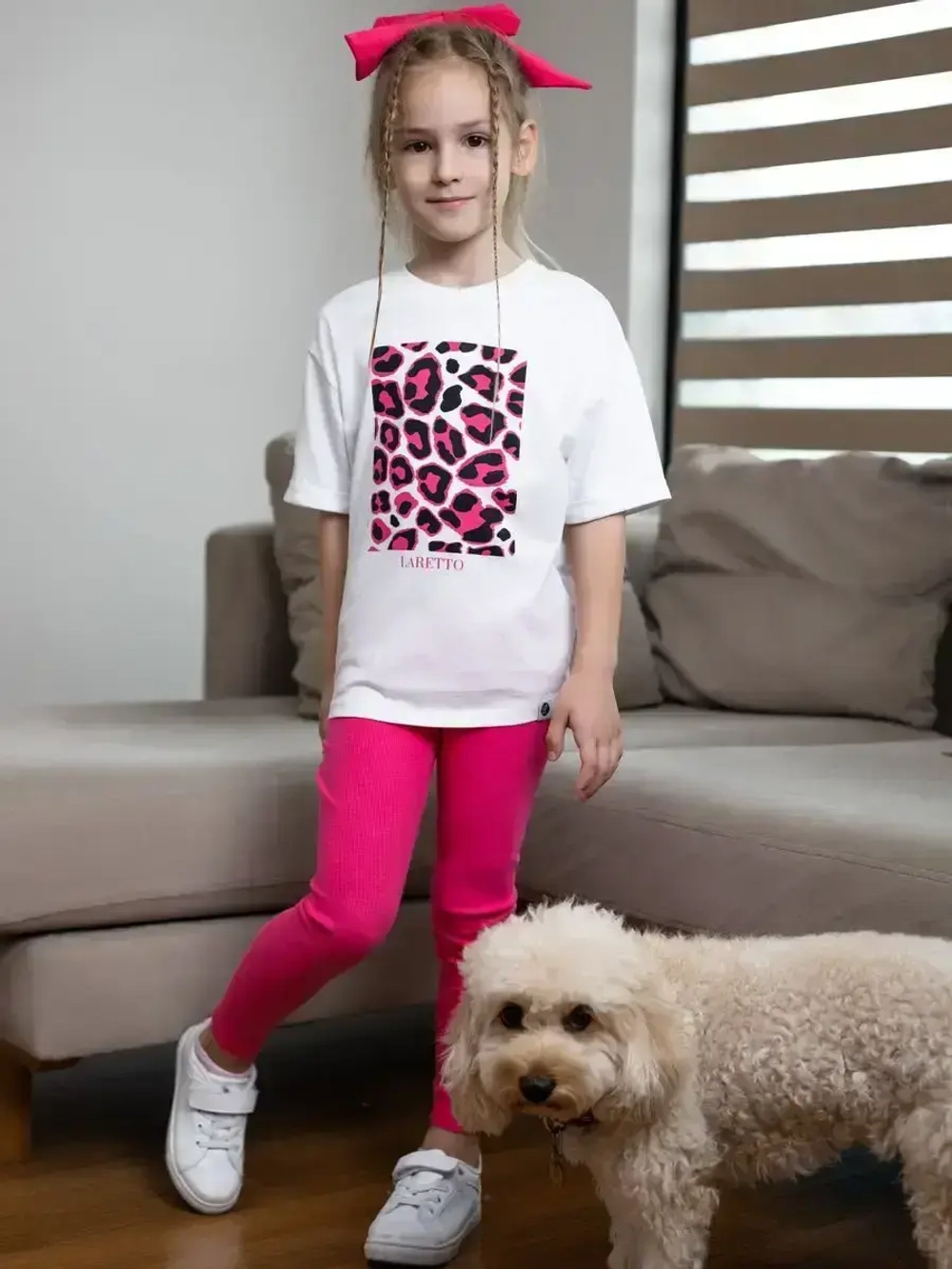 Костюм для девочки на осень