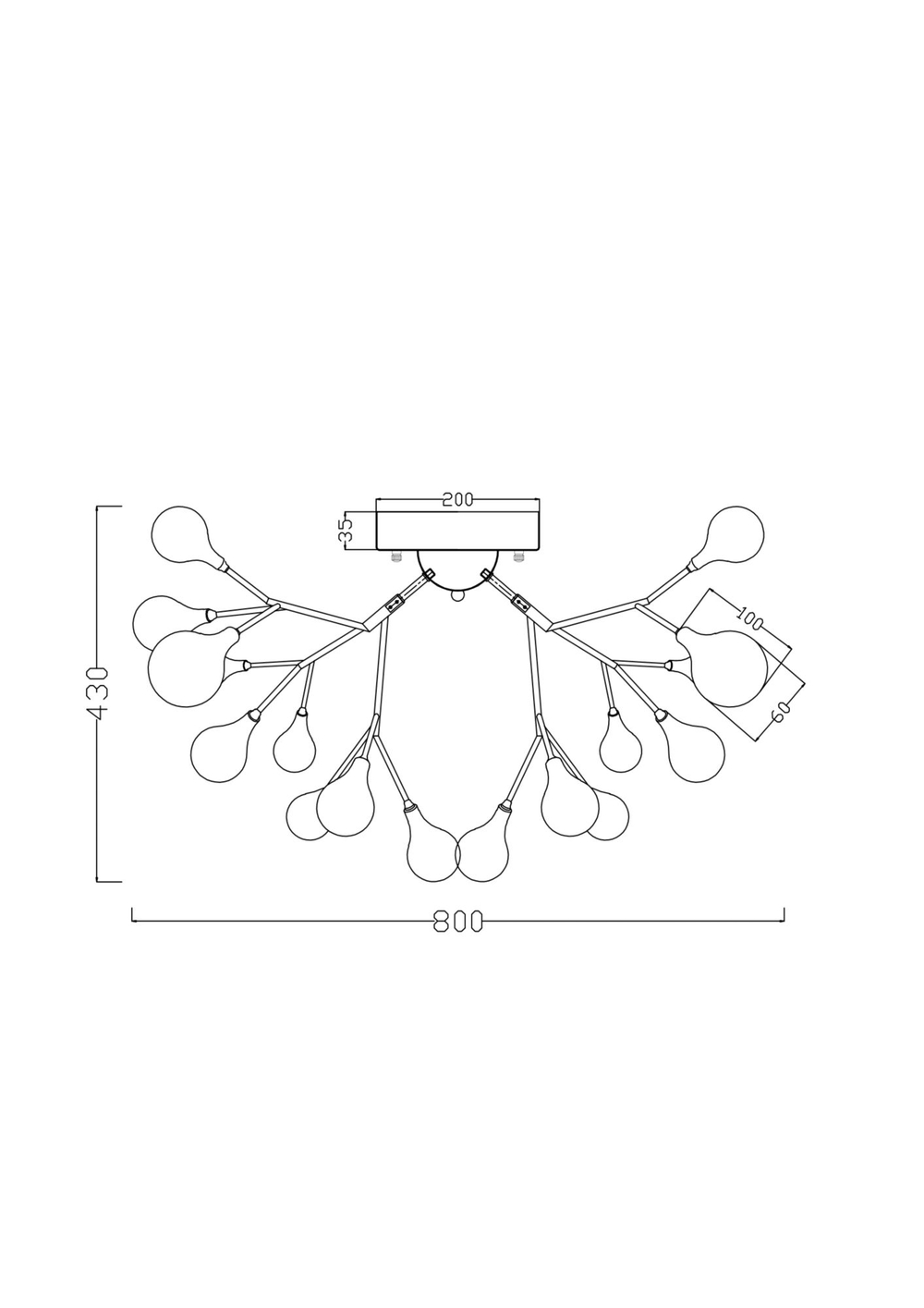 Люстра Freya FR5068CL-27G