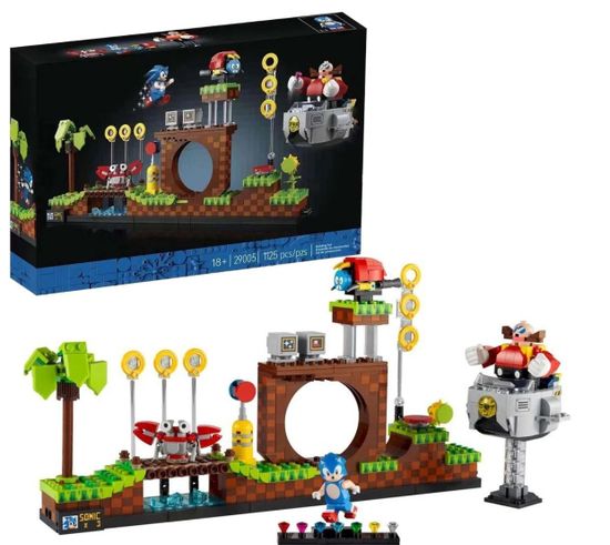 Конструктор Супер ёж "Зона Грин Хилл" 1125 деталей