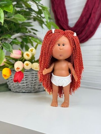 Кукла Nines виниловая 23см Little Mia Latina без одежды (3199WL8A2)