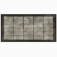 Постер Steady 140х70 см, чёрный, серый