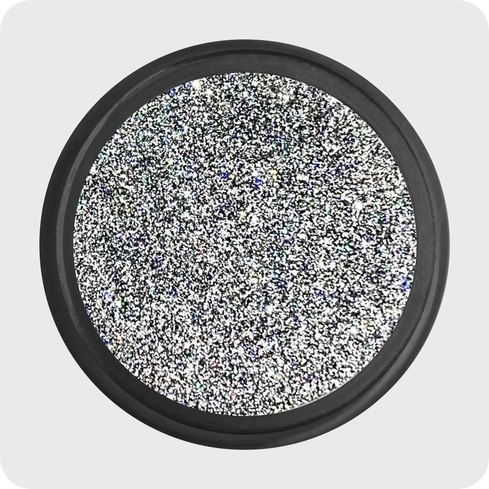 Светоотражающий Flash glitter серебро - 7040