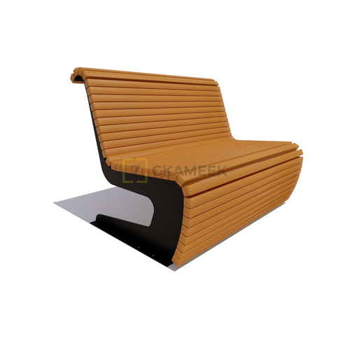 Скамейка парковая «Сквер» (2,5 м ангарская сосна)