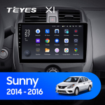 Teyes X1 10,2" для Nissan Sunny 2014-2016