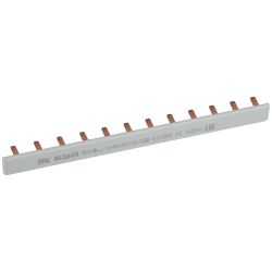 Шина соединительная ЭРА NO-224-616 PIN штырь 1Р 63А 22 см 12 модулей | Электротовары