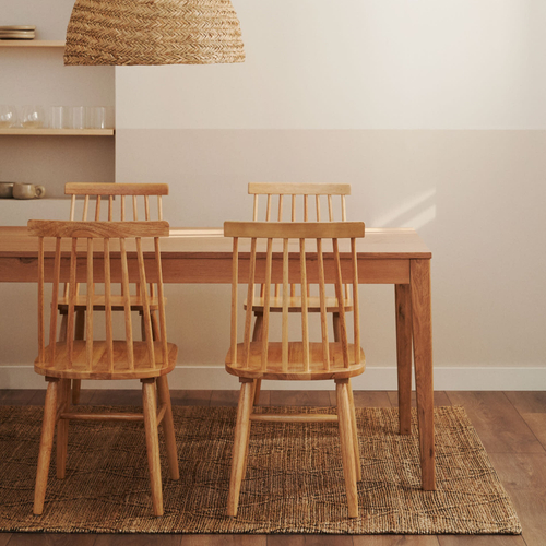 Прямоугольный кухонный стол из массива дуба - YNO