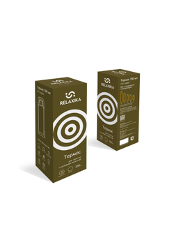 Термос Relaxika 101 (0,35 литра), хаки (без лого)