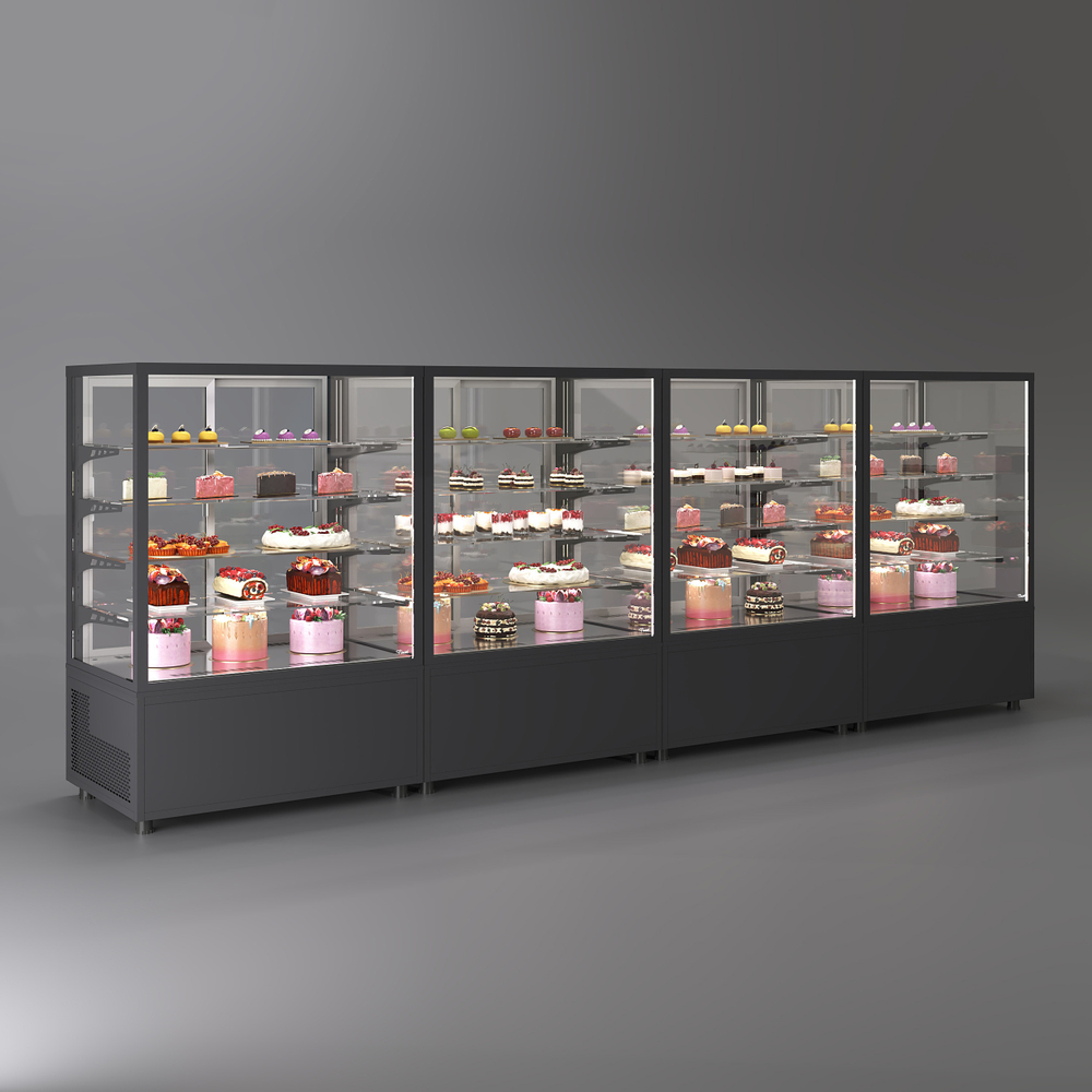 Напольная холодильная витрина Finist JOBS, 3 полки