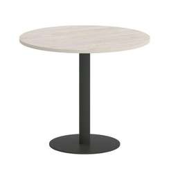 Onix Direct Стол круглый O.SPRG-1 Денвер Светлый/Металл Антрацит 900*900*750