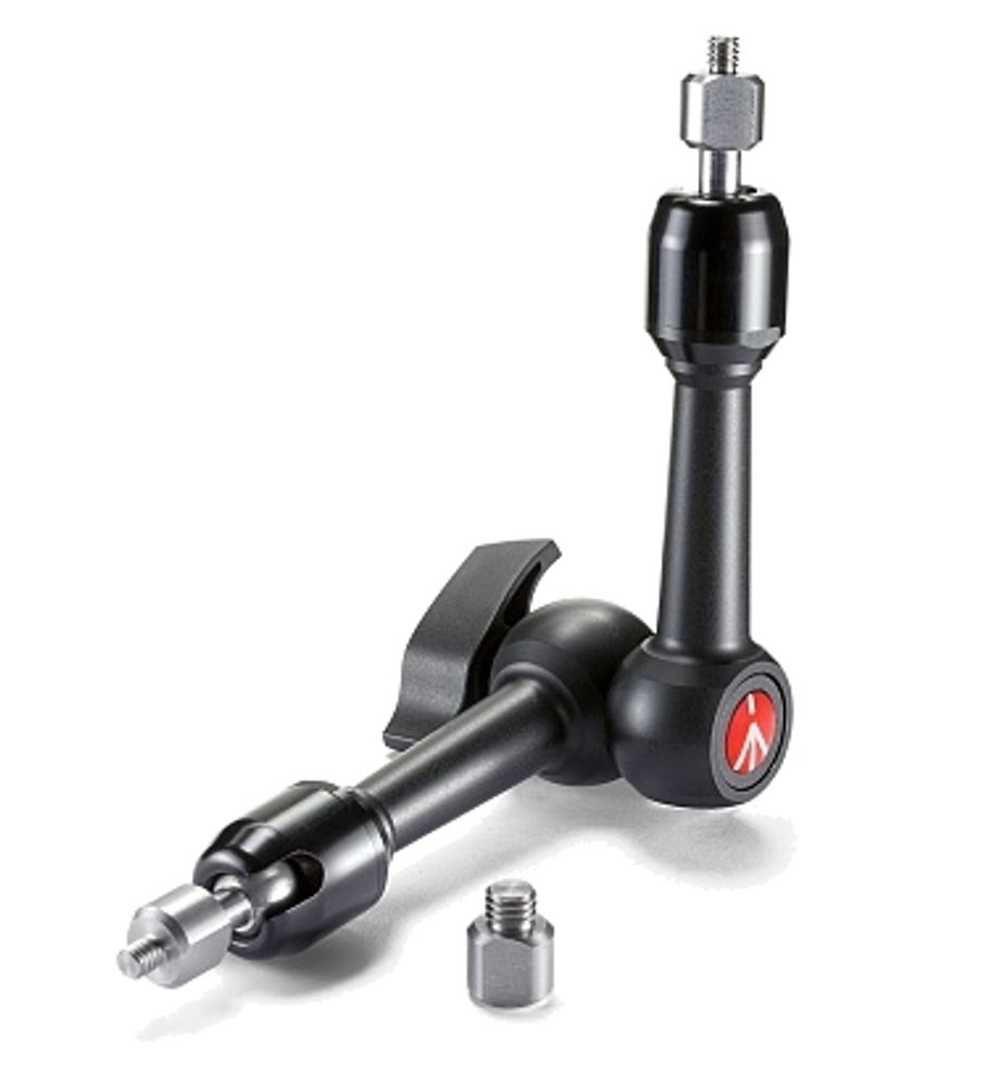 Manfrotto 244MINI Кронштейн шарнирный алюм. для крепления аксессуаров и оборудования, 24 см