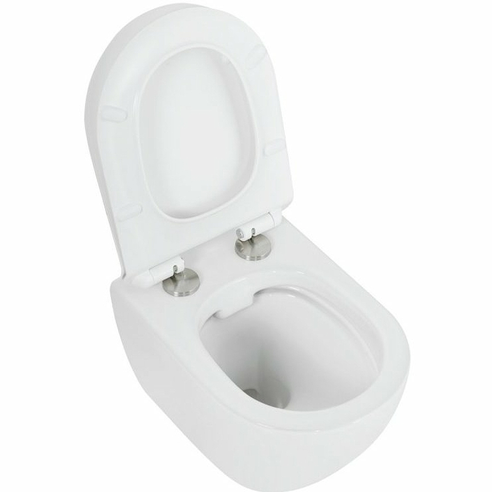 Унитаз Cezares Stylus CZR-513-TH-R/CZR-2011-SC подвесной с сиденьем Микролифт
