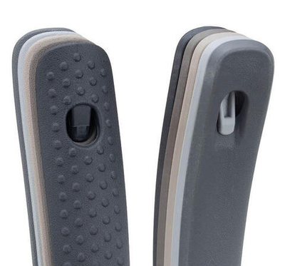 Набор кухонных аксессуаров СЛОТ 5 предметов разных цветов (толкушка, половник, шумовка, ложка, лопатка)