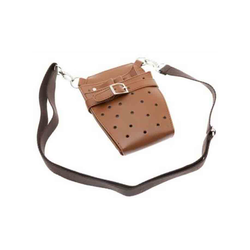 Кобура для ножниц (кожезаменитель) коричневая