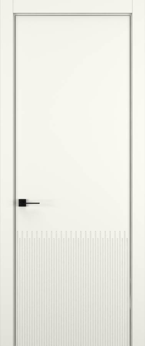 Дверь 5 VERTICAL Матовый Жемчужный