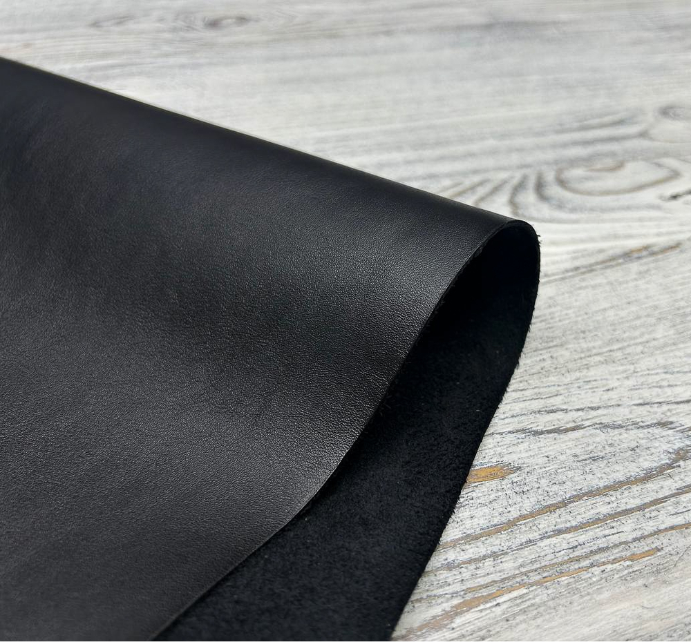 Nappa Selena Nero (1,4-1,6 мм), цв. Черный, натуральная кожа