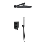 Встраиваемый смеситель для душа с тропическим и ручным душем URBAN CHIC K2115022NM черный