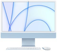 Apple iMac 4.5K 24" (2021) Blue (M1 8-Core CPU/8-Core GPU, 8GB, 256Gb)