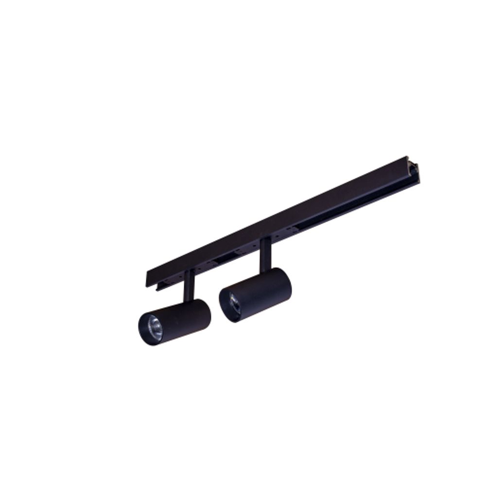 Магнитный трековый светильник ЭРА TRM20-6-7W4K BK светодиодный 7Вт 4000К черный для системы NOVA