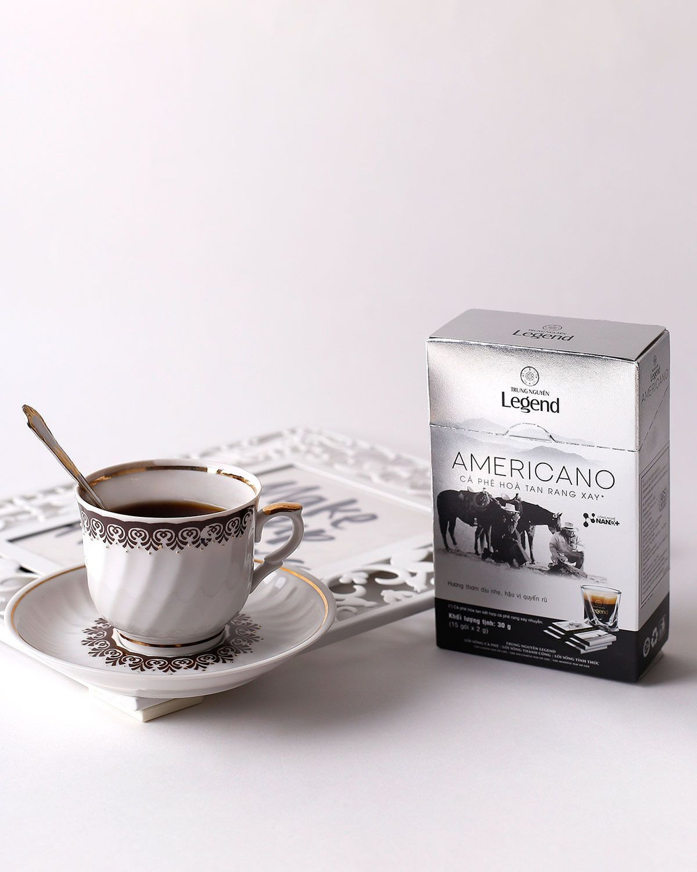 Вьетнамский растворимый черный кофе Americano (Американо) Trung Nguyen G7, 15пак