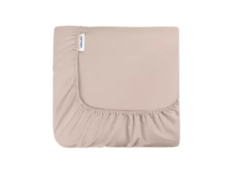 Простыня на резинке в песочно-бежевом Mollen