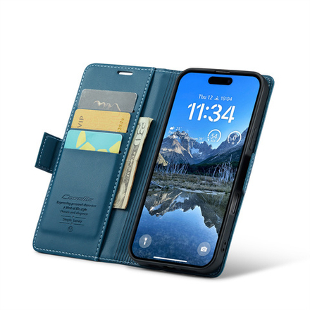 Чехол-книжка CaseMe Smooth iPhone 16 Plus