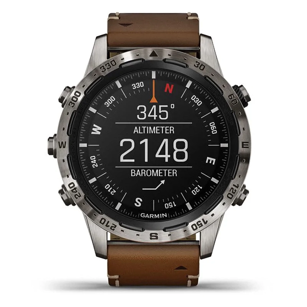 Спортивные титановые наручные часы GARMIN MARQ Adventurer, 010-02006-27