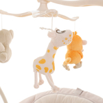 PITUSO электрокачели Marbella Beige/Бежевый Круги пульт,MP3,моск.сеть,адаптер,71*66*77см