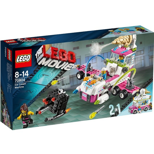 Конструктор LEGO The LEGO Movie 70804 Машина с мороженым, 344 детали, 3 мини-фигурки